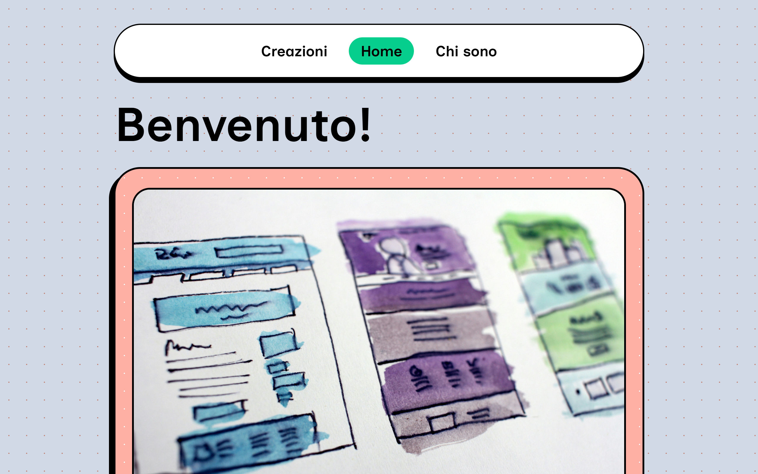 Immagine raffigurante la paginae home del sito